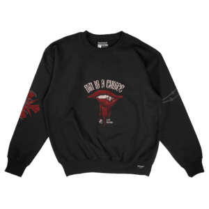 Home Sin is a Choice - Black Heavyweight Sweatshirt
